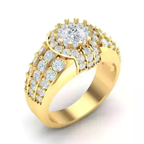 Diamond Man Ring Jewelry 1MR062