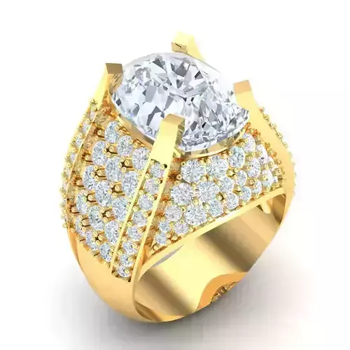 Diamond Man Ring Jewelry 1MR054