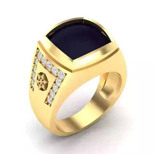 Diamond Man Ring Jewelry 1MR053