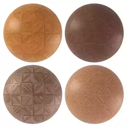 Parquet - Laminate - Wooden floor 4 in 1