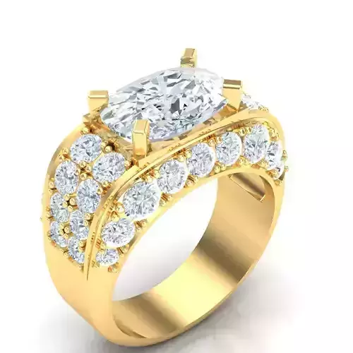 Diamond Man Ring Jewelry 1MR031