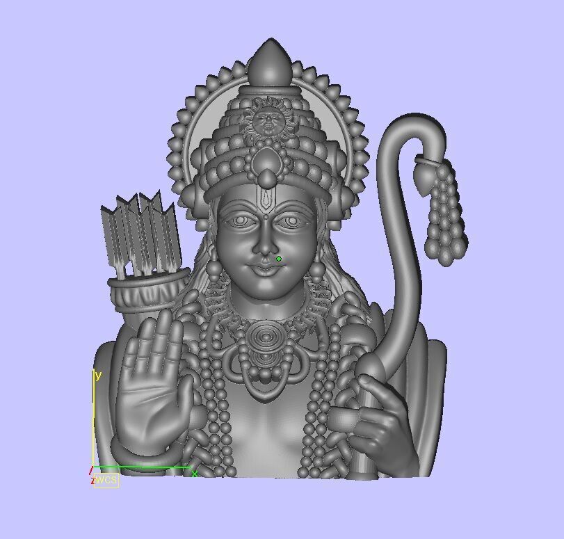 Lord Ram 3D print model_4