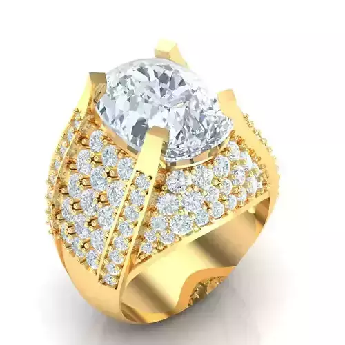 Diamond Man Ring Jewelry 1MR024