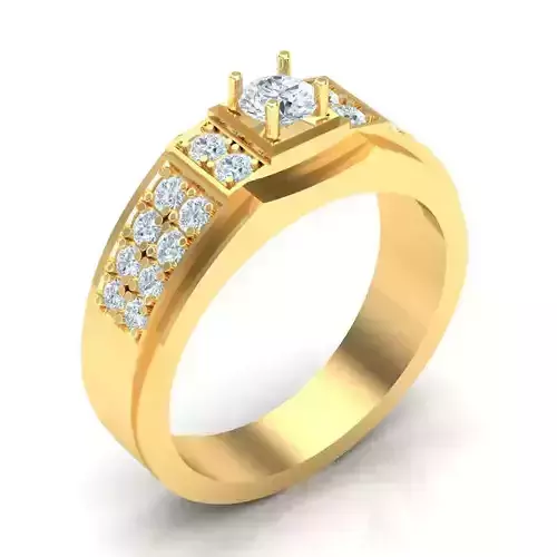 Diamond Man Ring Jewelry 1MR018