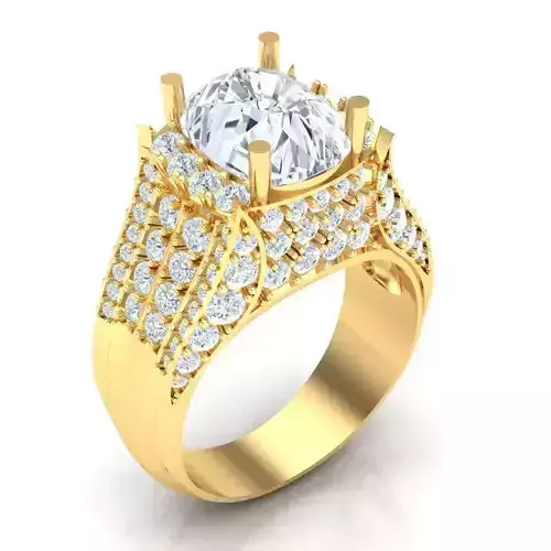 Diamond Man Ring Jewelry 1MR017