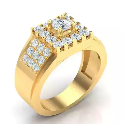 Diamond Man Ring Jewelry 1MR016