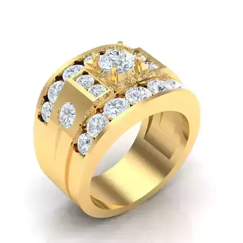 Diamond Man Ring Jewelry 1MR014