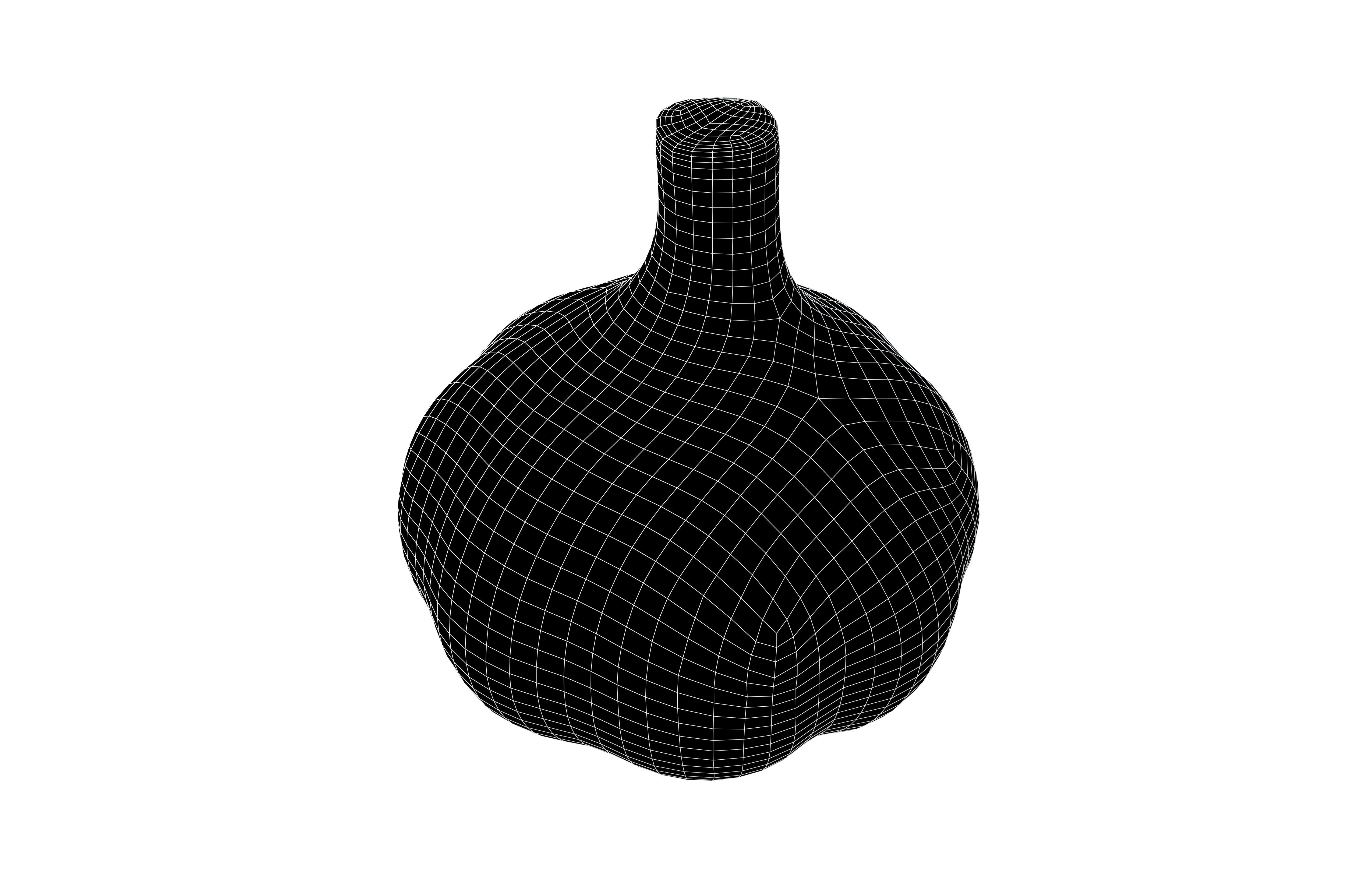 Garlic v1 003 Low-poly 3D model_6
