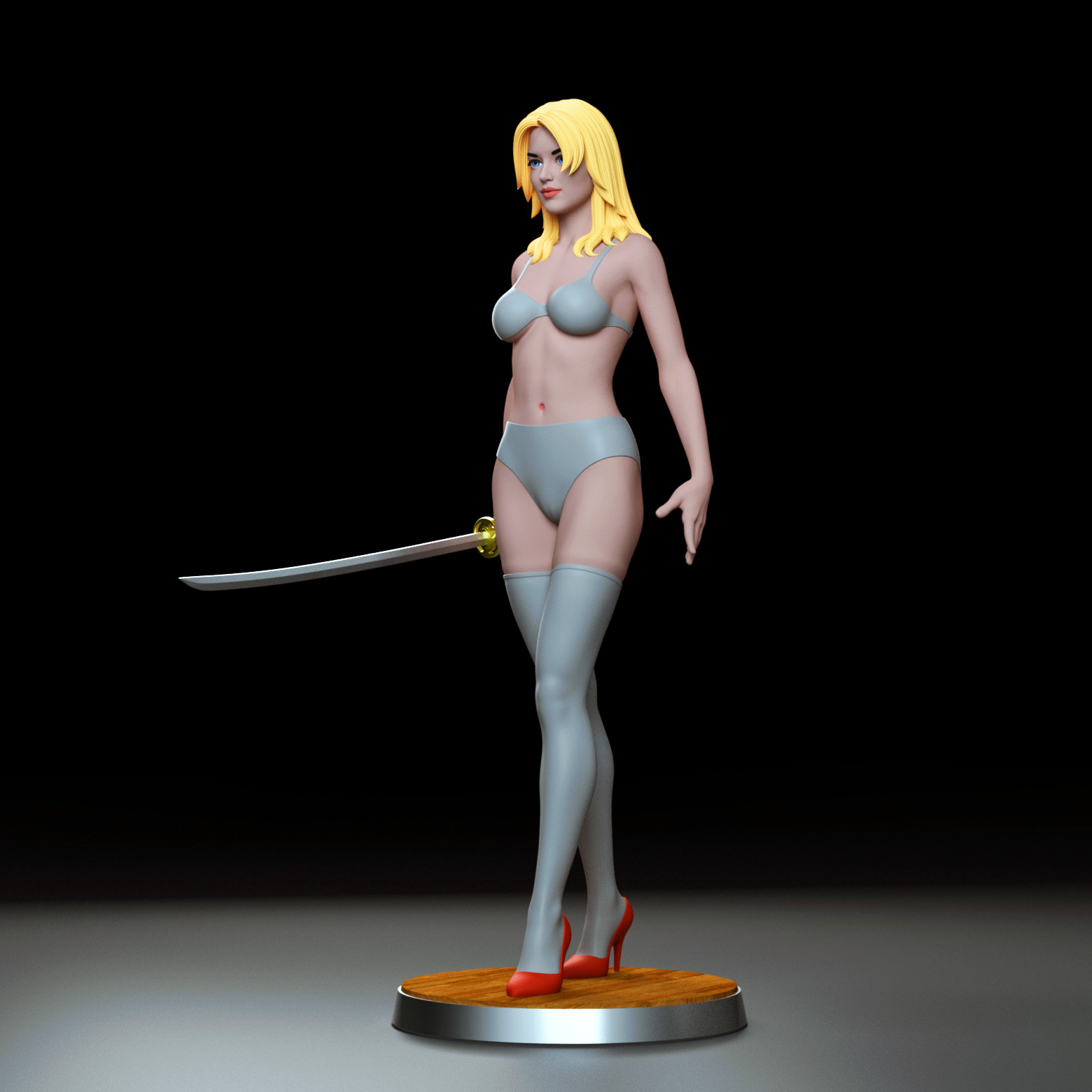 The Bride - Kill Bill - SFW and NSFW 3D print model_6