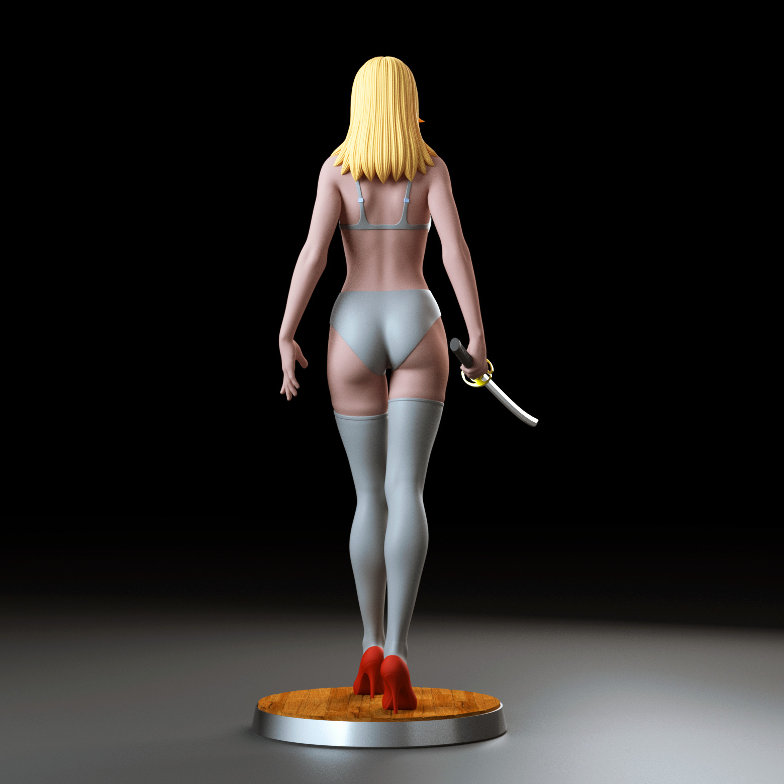 The Bride - Kill Bill - SFW and NSFW 3D print model_4