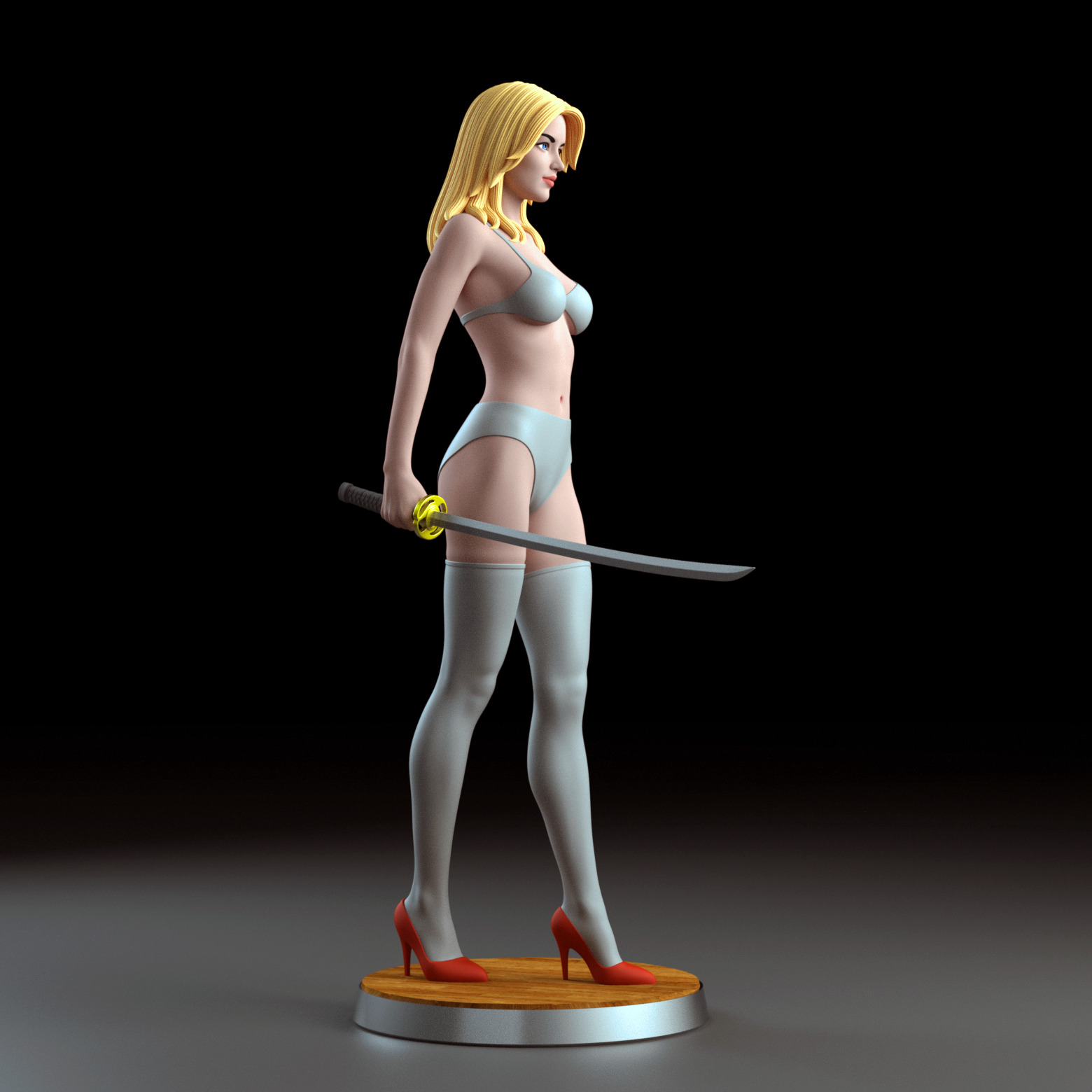 The Bride - Kill Bill - SFW and NSFW 3D print model_1