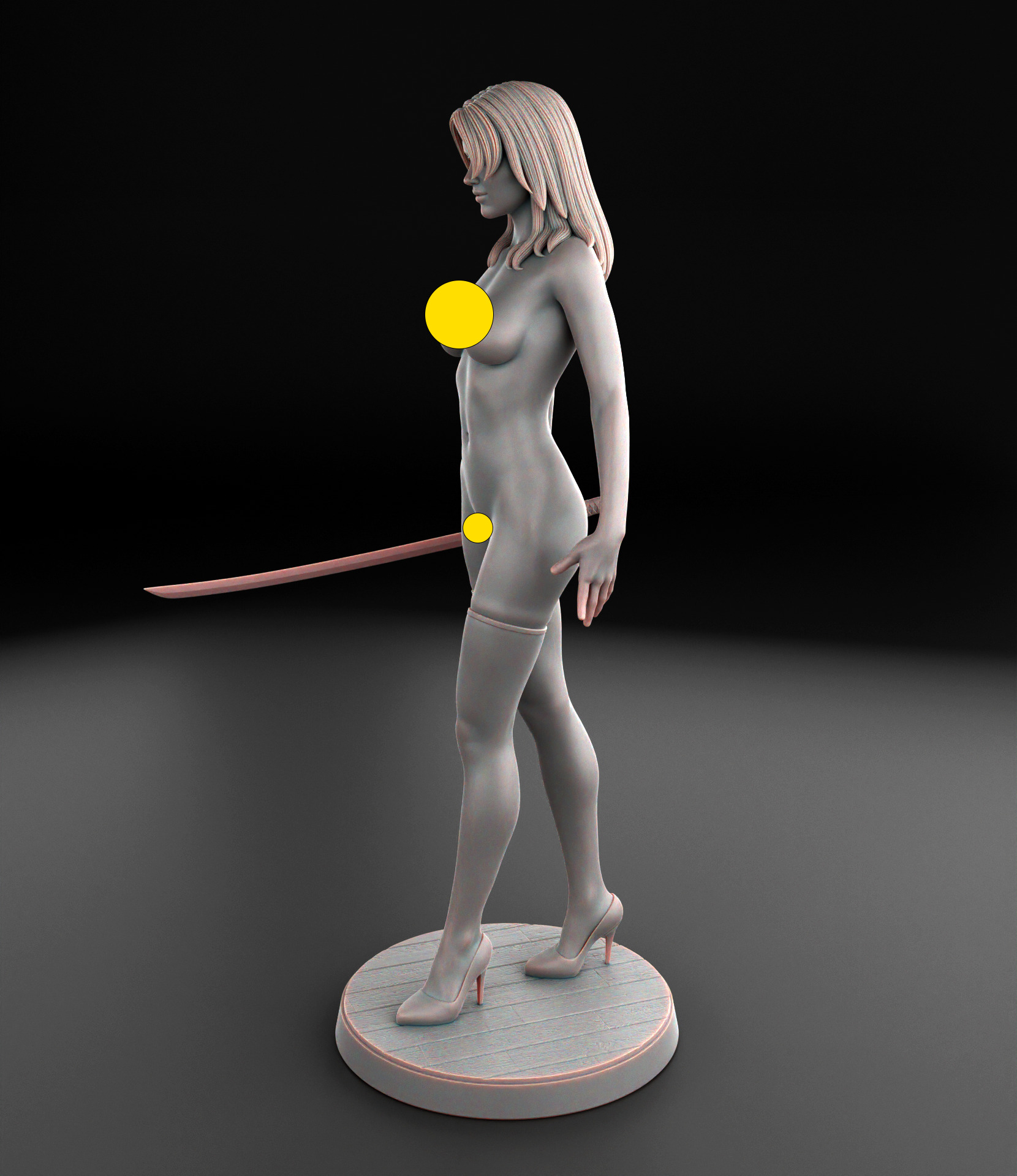 The Bride - Kill Bill - SFW and NSFW 3D print model_11