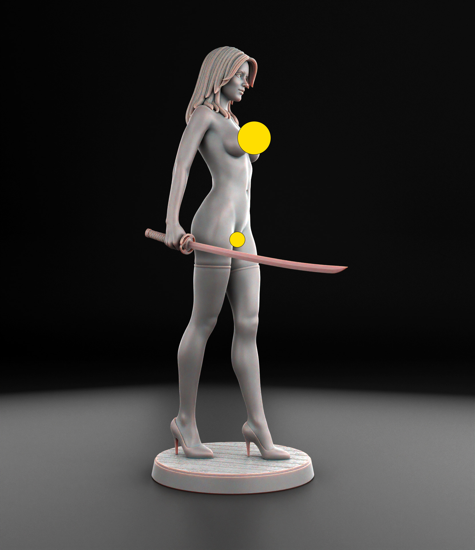 The Bride - Kill Bill - SFW and NSFW 3D print model_13
