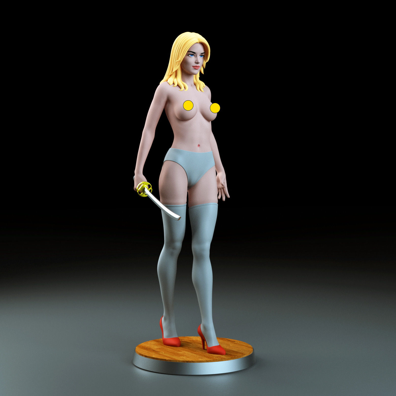 The Bride - Kill Bill - SFW and NSFW 3D print model_7