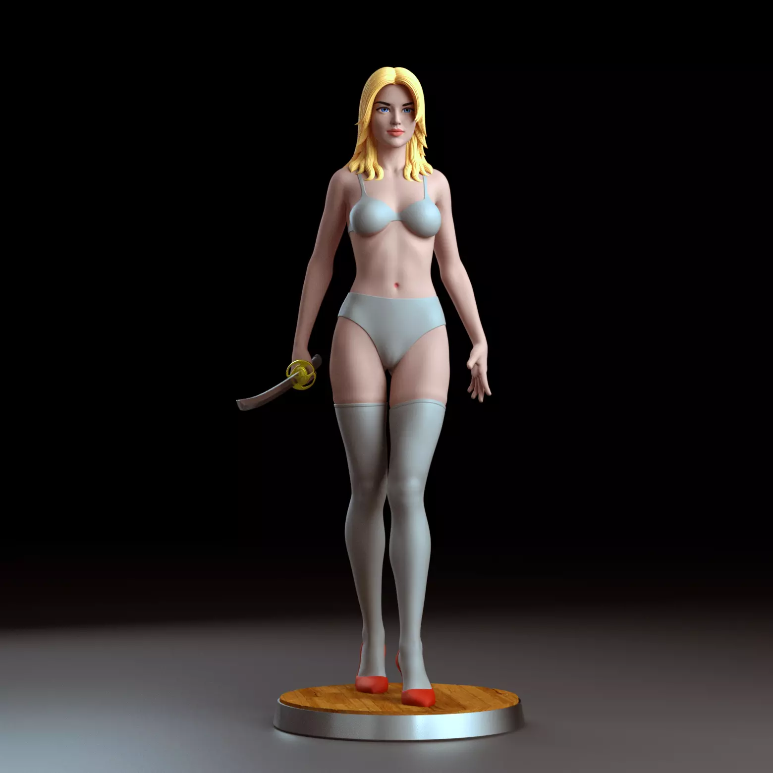 The Bride - Kill Bill - SFW and NSFW 3D print model_0