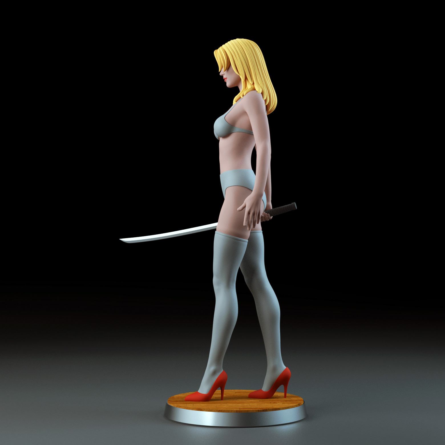 The Bride - Kill Bill - SFW and NSFW 3D print model_5