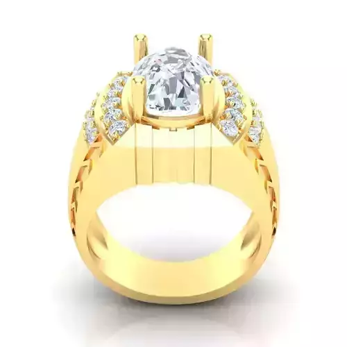 Top Grade Man Ring 3DM STL 1MR094