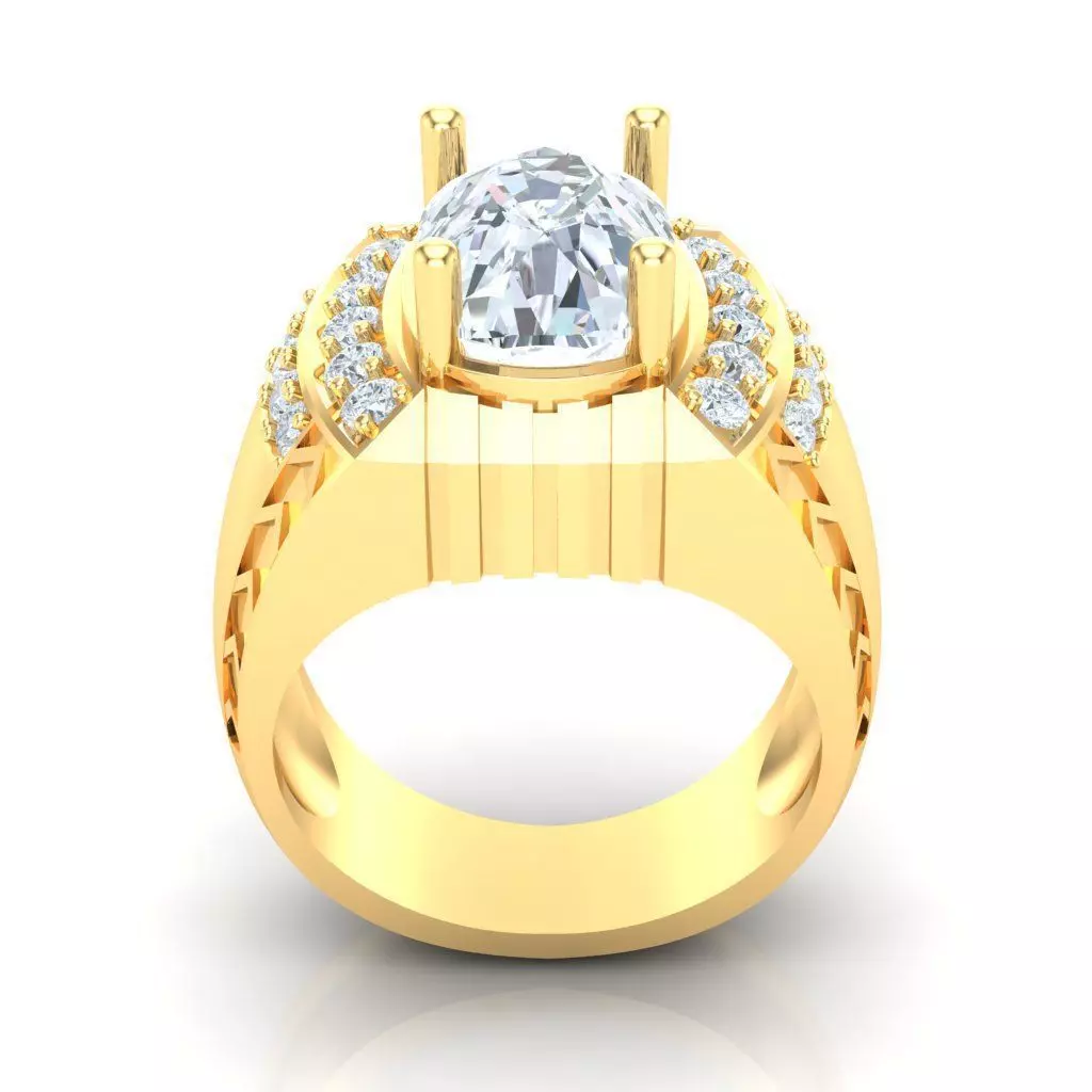 Top Grade Man Ring 3DM STL 1MR094 3D print model