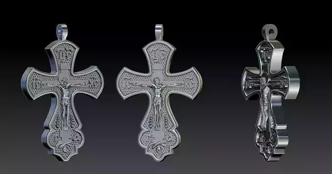 Jesus Cross 3D print model