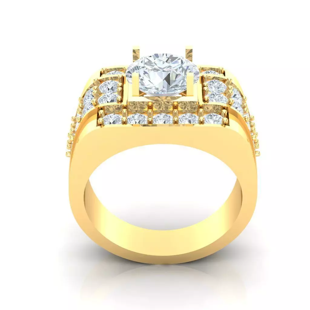 Top Grade Man Ring 3DM STL 1MR084 3D print model