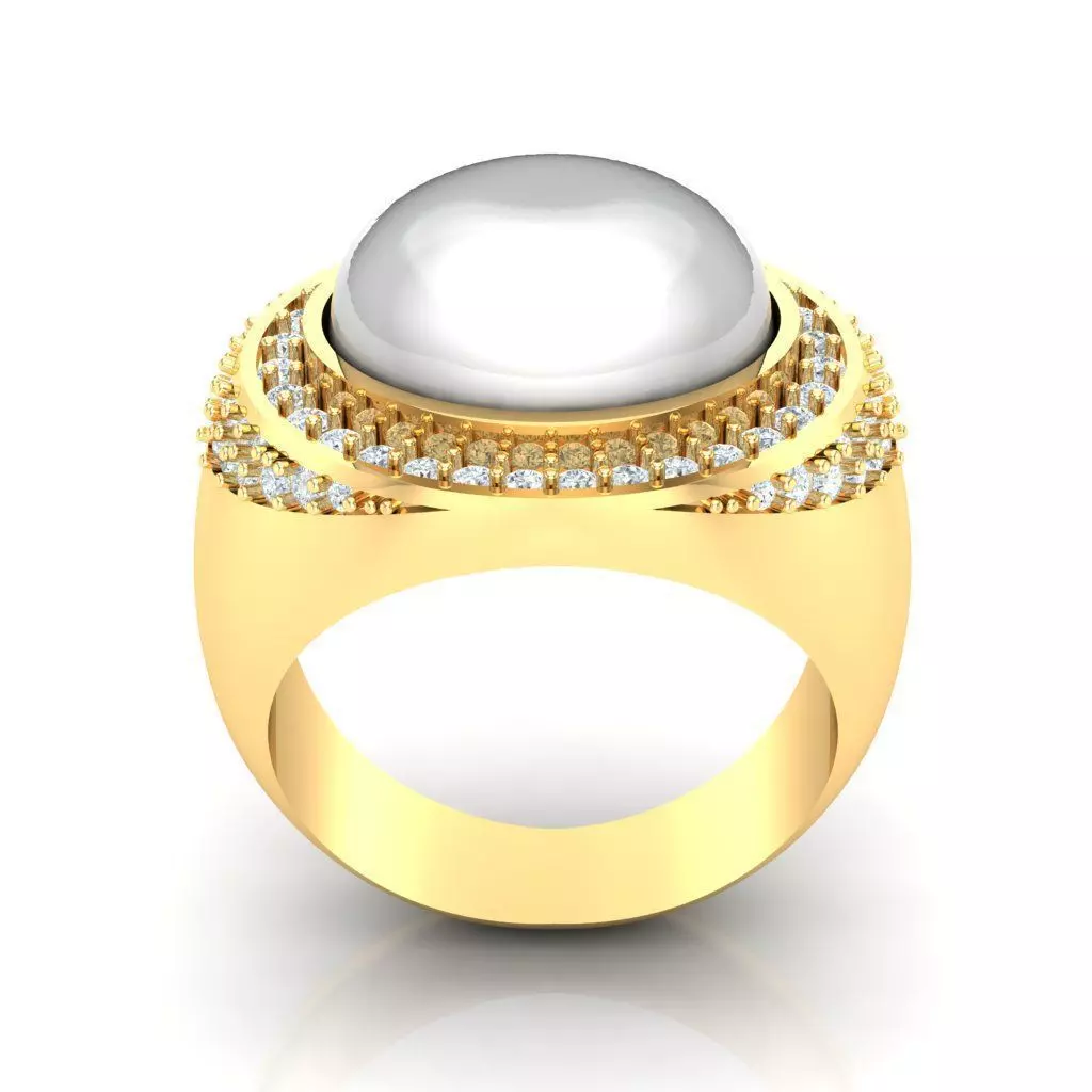 Top Grade Man Ring 3DM STL 1MR075 3D print model