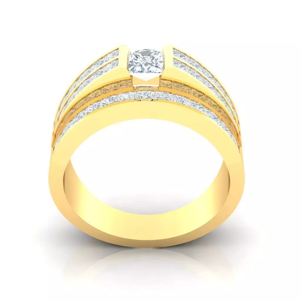 Top Grade Man Ring 3DM STL 1MR074 3D print model