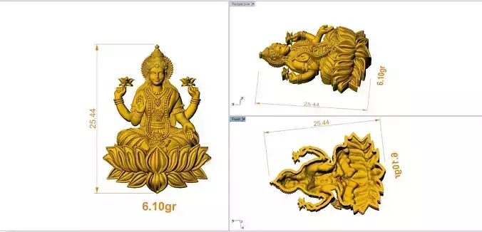 Laxmi Pendant 