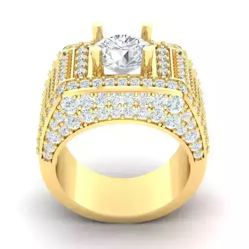 Top Grade Man Ring 3DM STL 1MR058