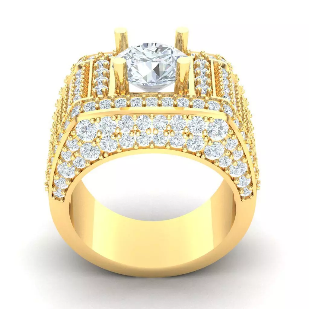Top Grade Man Ring 3DM STL 1MR058 3D print model