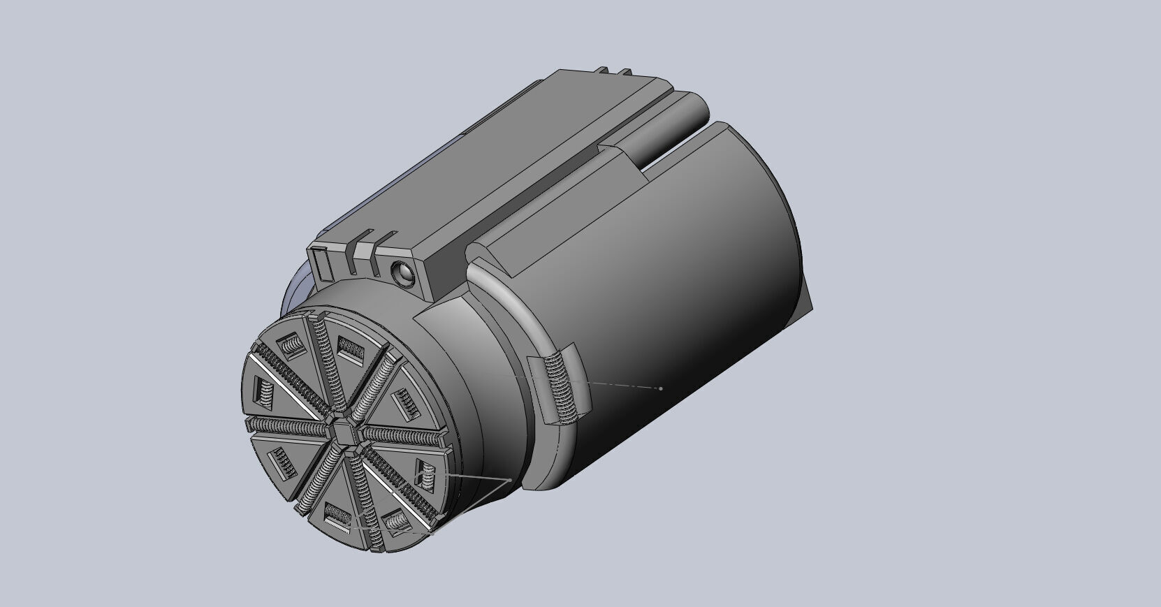 Sphenodon Type c TBM Free 3D print model_3