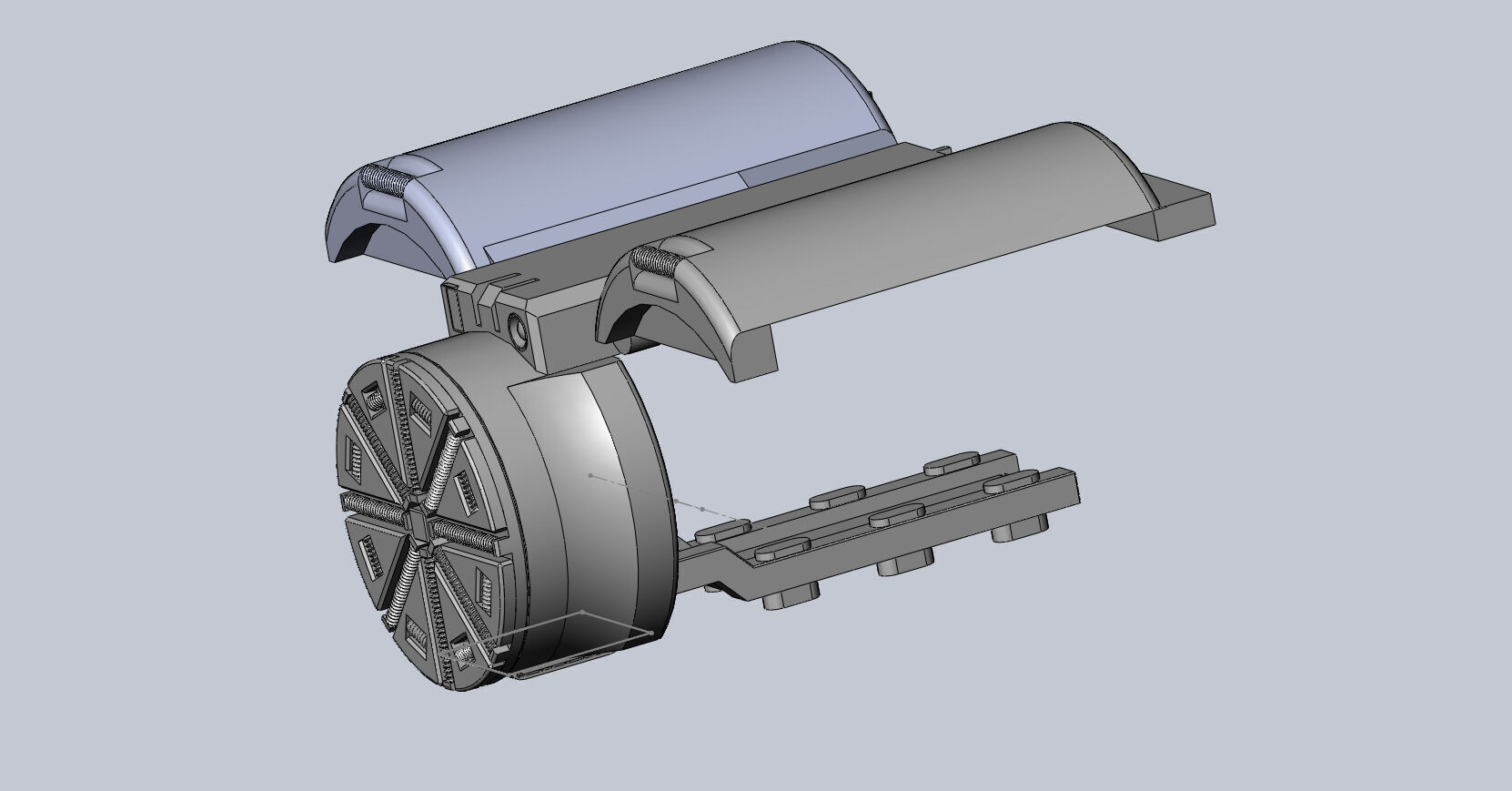 Sphenodon Type c TBM Free 3D print model_2