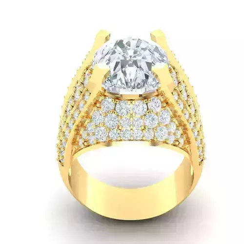 Top Grade Man Ring 3DM STL 1MR054