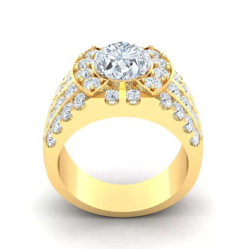 Top Grade Man Ring 3DM STL 1MR049 3D print model
