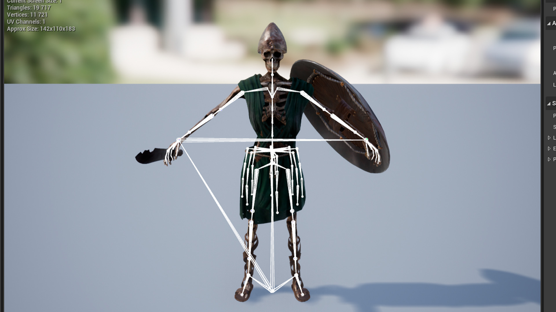 SKELETON SPARTAN ILOTE  Low-poly 3D model_17