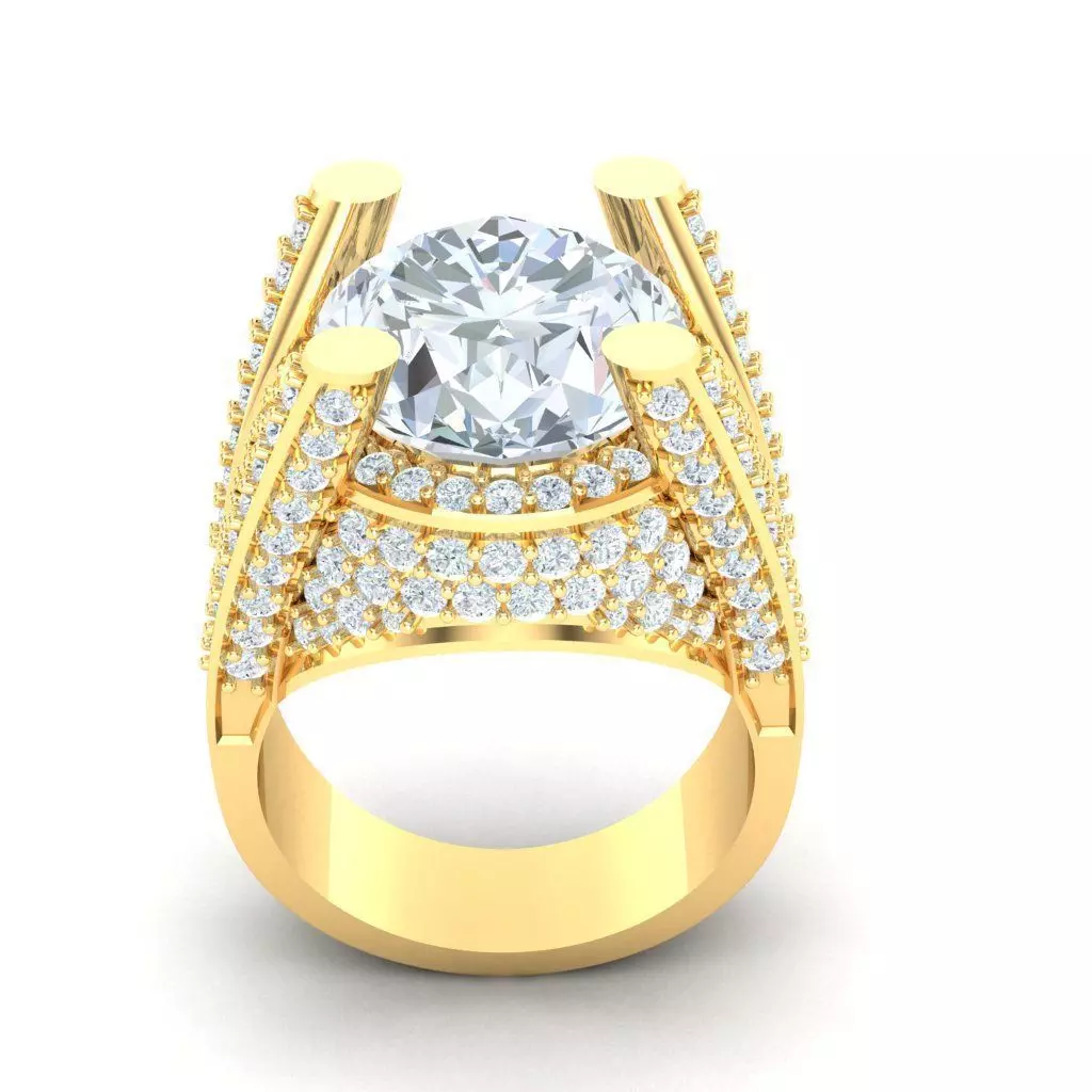Top Grade Man Ring 3DM STL 1MR045 3D print model