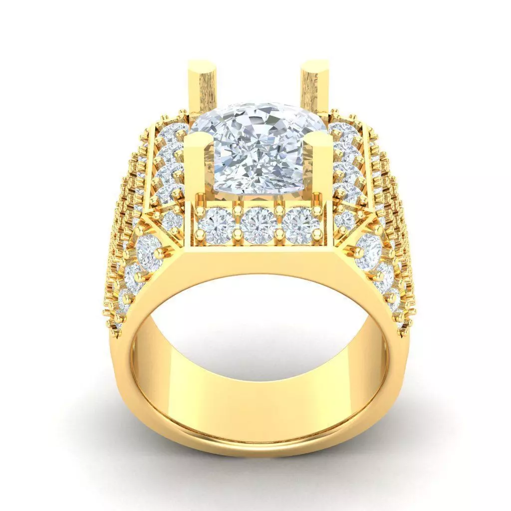 Top Grade Man Ring 3DM STL 1MR044 3D print model