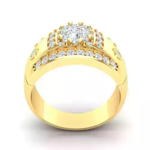 Top Grade Man Ring 3DM STL 1MR043