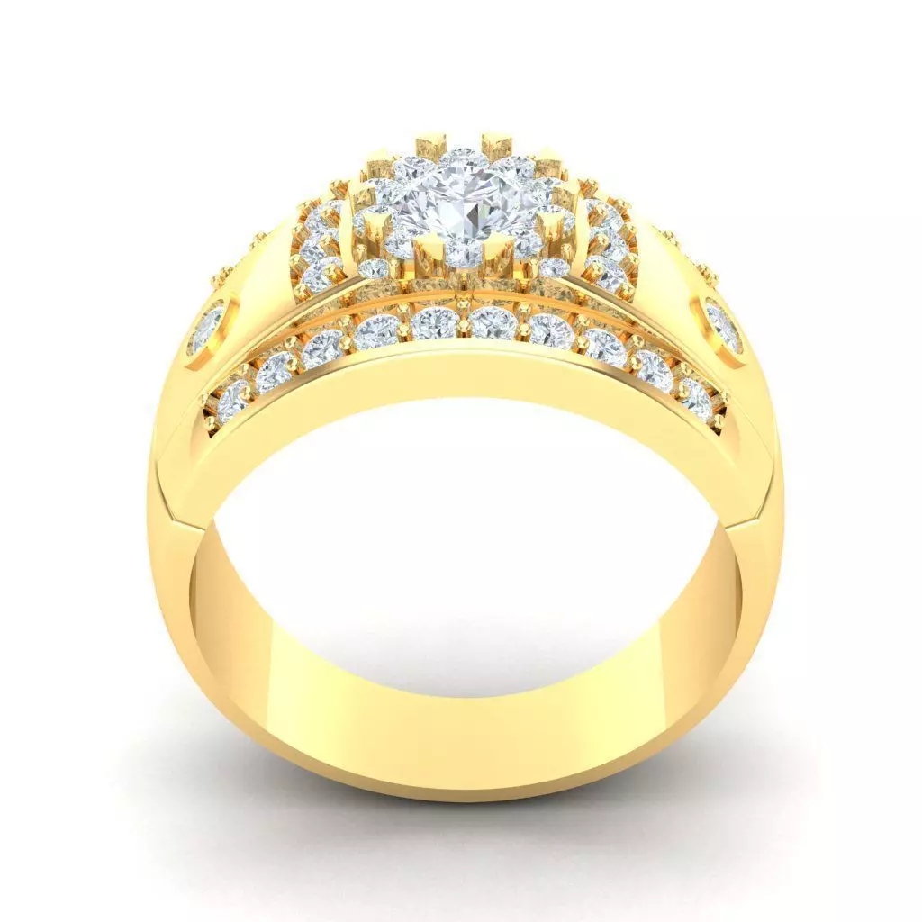 Top Grade Man Ring 3DM STL 1MR043 3D print model