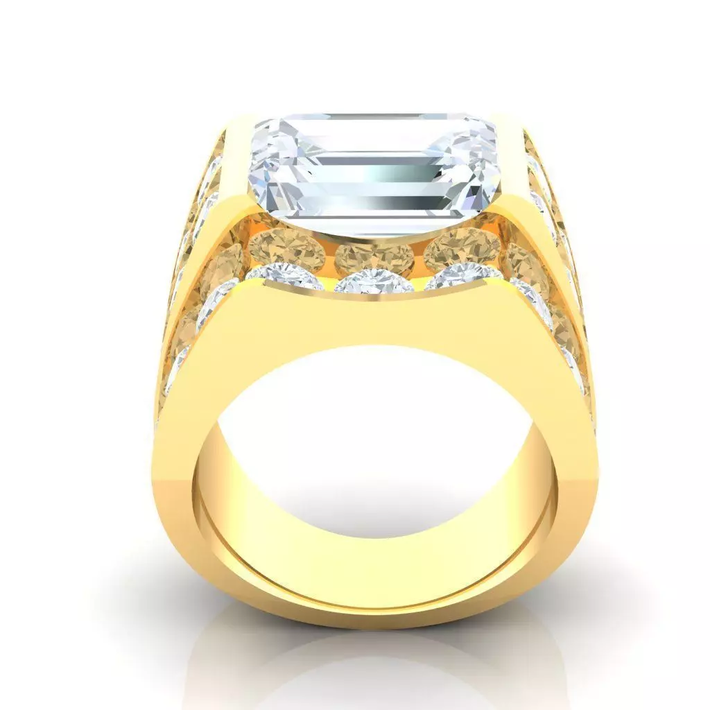 Top Grade Man Ring 3DM STL 1MR040 3D print model