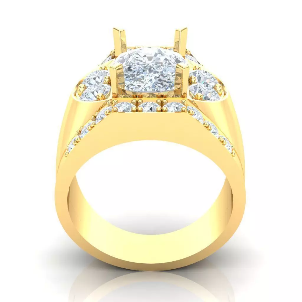 Top Grade Man Ring 3DM STL 1MR035 3D print model