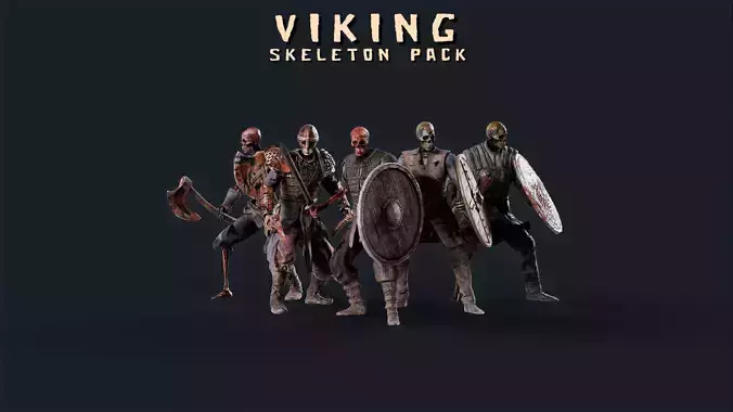 SKELETONS VIKINGS PACK