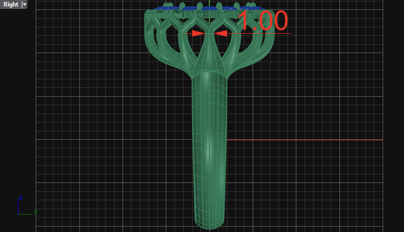 cluster ring 3D print model_13