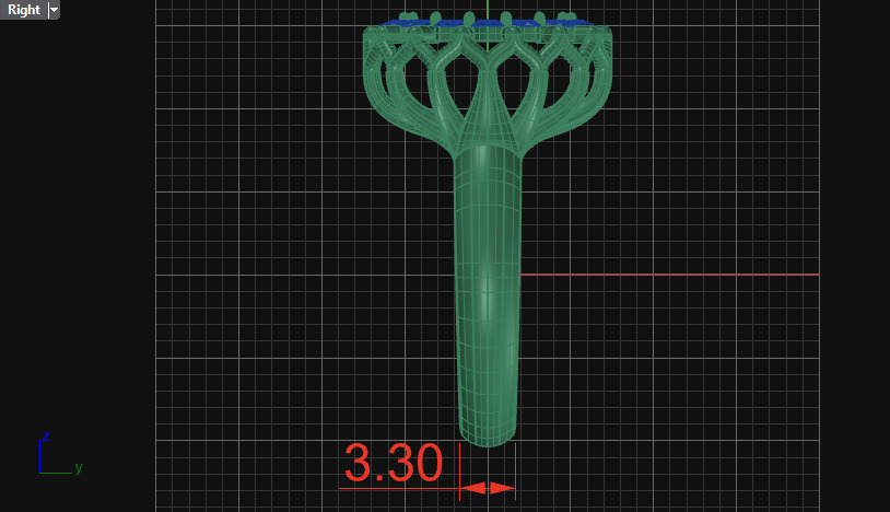 cluster ring 3D print model_19