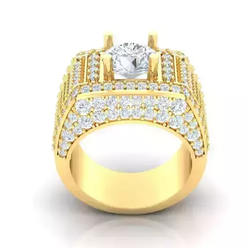 Top Grade Man Ring 3DM STL 1MR005