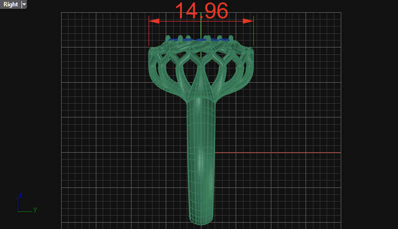 Cluster ring 3D print model_18