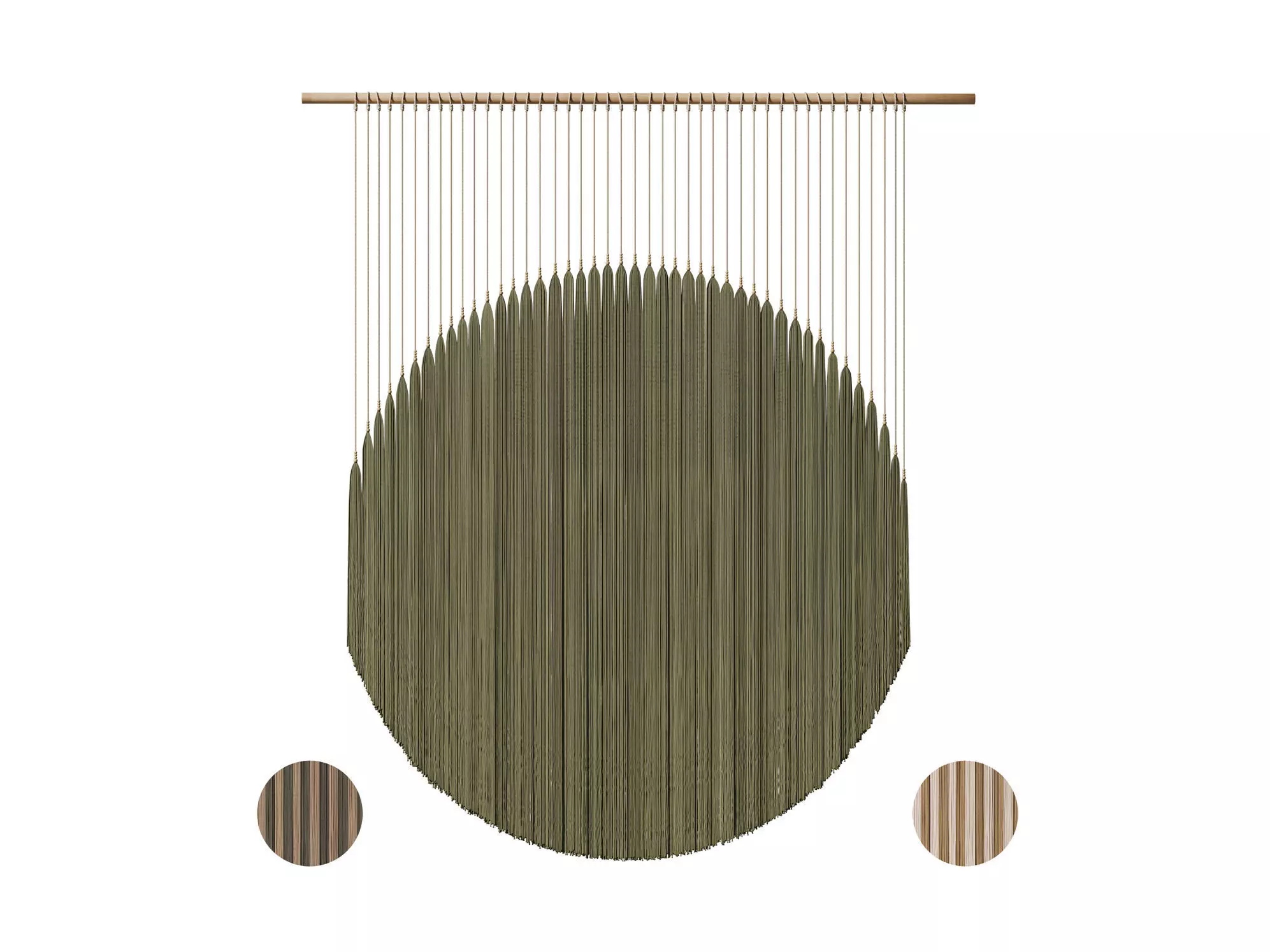 3D Wall Art 009 Macrame 04 3D model_0