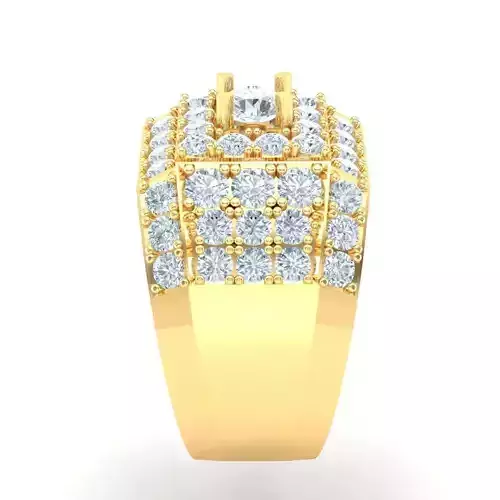 Popular Man Rings Diamond 1MR098