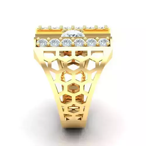 Popular Man Rings Diamond 1MR097