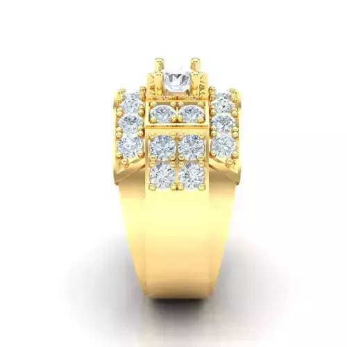 Popular Man Rings Diamond 1MR091