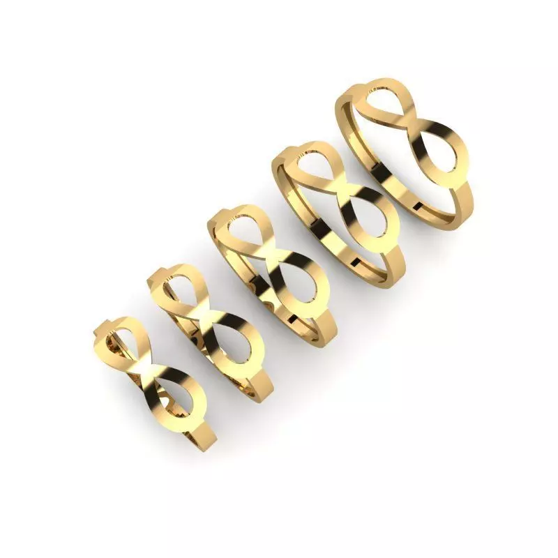 Gold Ring Jewelry  Ring stl 3dm 3dprintmodel 3D print model_0